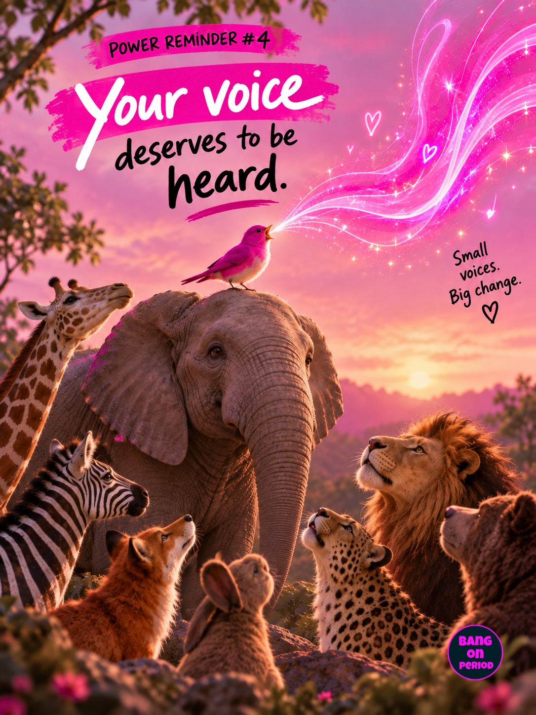 Your voice deserves to be heard